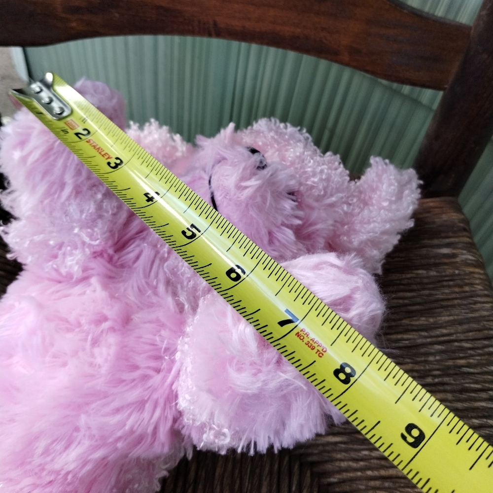 ∆Pink Poodle Dog Puppy Plush Stuffed Animal 12" Rinco Floppy - Picture 10 of 10